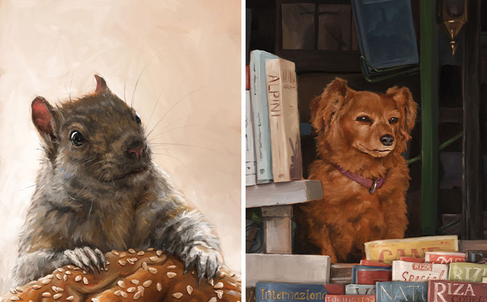 I Bring Animals To Life In My Digital Paintings (17 Pics)