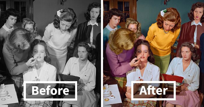 Sebastien De Oliveira Adds Colors To Old Photos, And Here Are 30 New Before And After Shots