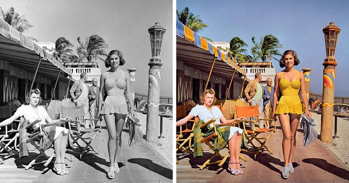 The Past In Color: This Artist Retouches Old Photos By Adding Colors To Them (30 New Pics)