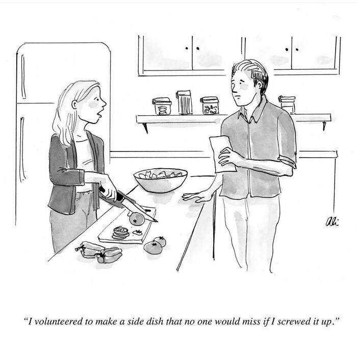 21 Clever And Witty One-Panel Comics By New Yorker Cartoonist Ali Solomon (New Pics)