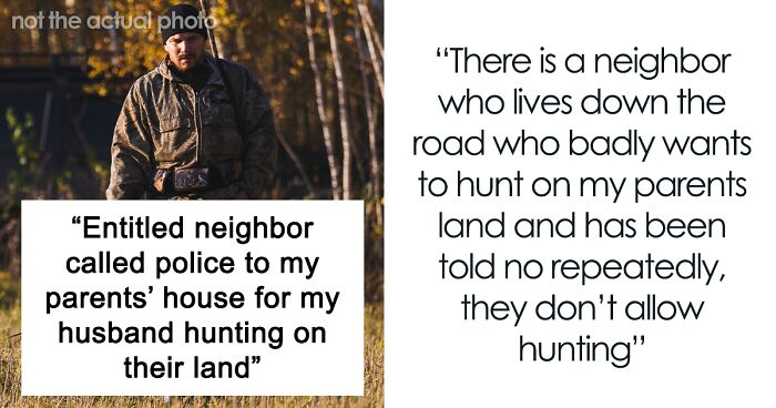 People Have Mixed Reactions To Couple’s Decision To Only Allow Their SIL To Hunt On Their Land