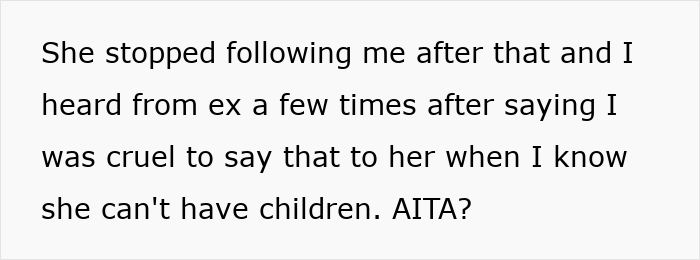 “AITA For Telling My Ex’s Sterile Affair Partner To Have Her Own Daughter?”