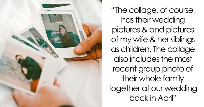 Husband Notices He’s Missing From In-Laws’ Anniversary Collage, Wife Says It’s Not About Him