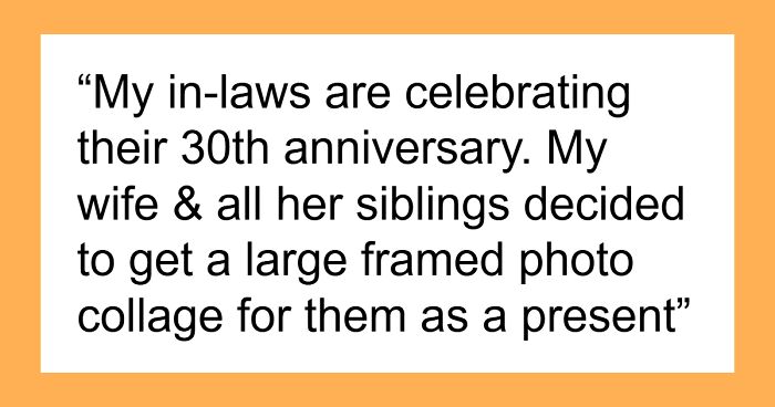 Wife Tells Husband To Grow Up After He Asks Her Why He Was The Only One Left Out Of Family Collage