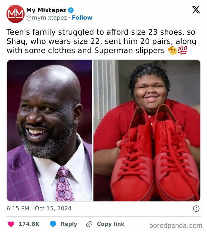 Shaquille O'neal Is A Genuinely Kind Guy