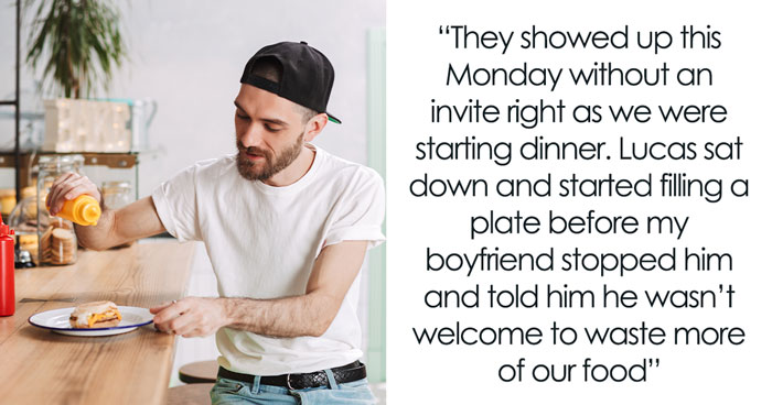 Guy Wastes Food 5 Times At Dinner Party, Couple Stops Inviting Him And GF, They Defiantly Show Up