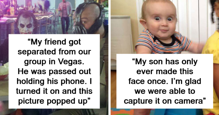 71 People Share Ridiculously Funny And Random Camera Finds They Accidentally Came Across