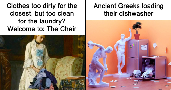 73 Times Great Works Of Art Were The Perfect Canvas For Hilarious Memes (New Pics)