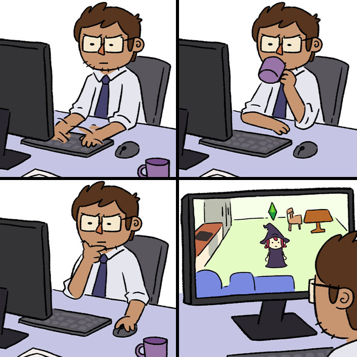 “Clueless Hero”: 20 Hilariously Accurate Gamer Comics Created By These Two Friends (New Pics)