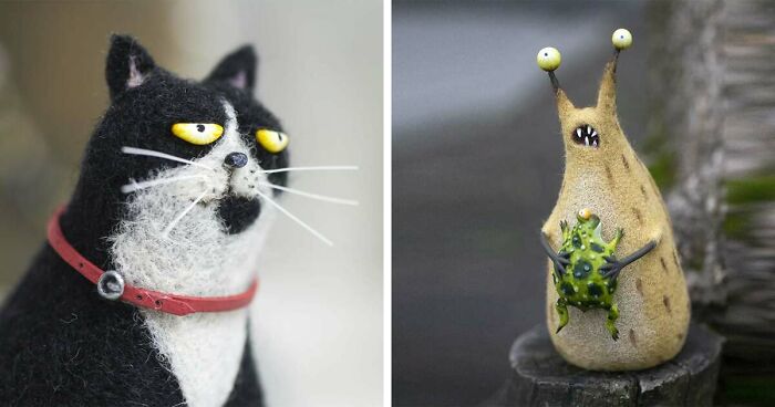 Strange Art Dolls: 50 Funny-Looking Animal Dolls Created By This Georgian Artist