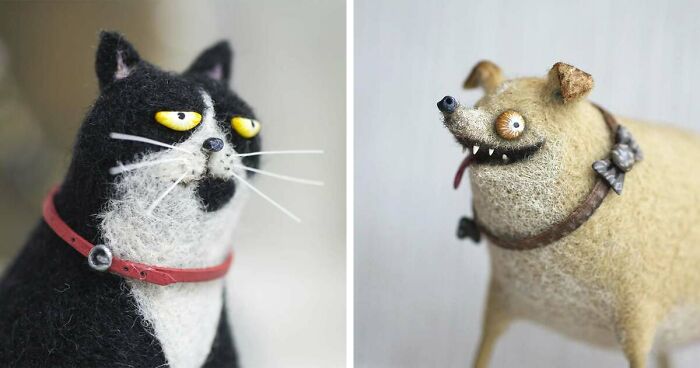 Strange Art Dolls: 50 Funny-Looking Animal Dolls Created By This Georgian Artist