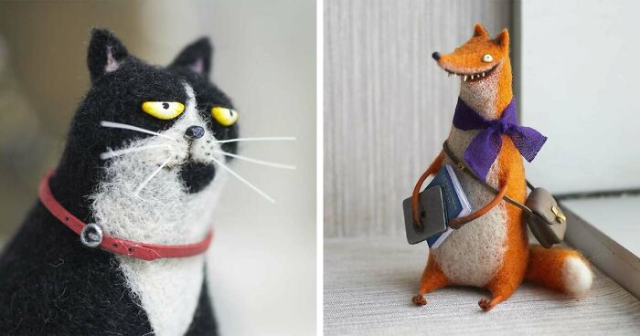 Strange Art Dolls: 50 Funny-Looking Animal Dolls Created By This Georgian Artist