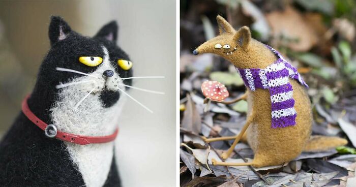 Strange Art Dolls: 50 Funny-Looking Animal Dolls Created By This Georgian Artist