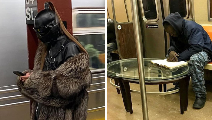 88 Times People Just Had To Take A Pic While Taking The Subway (New Pics)