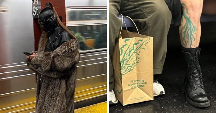 88 Times People Just Had To Take A Pic While Taking The Subway