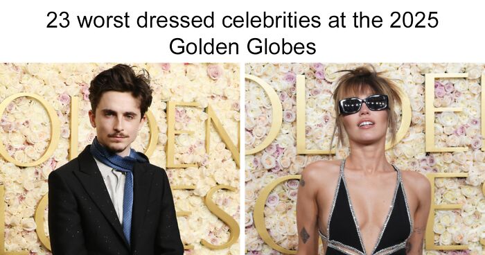 “No Way I’m Wearing That”: The Worst Dressed Celebrities At The 2025 Golden Globes