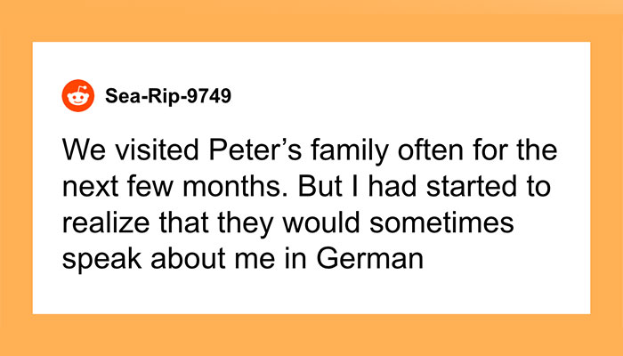 Canadian Woman Snaps After Husband’s Family Makes Cruel Comments About Her In German