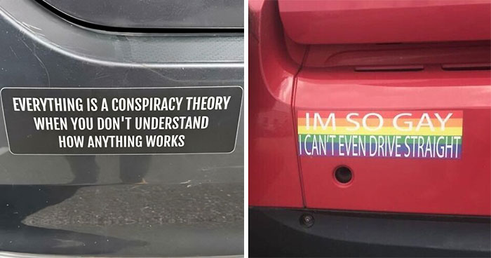 57 Of The Funniest Bumper Stickers Shared In This Online Group