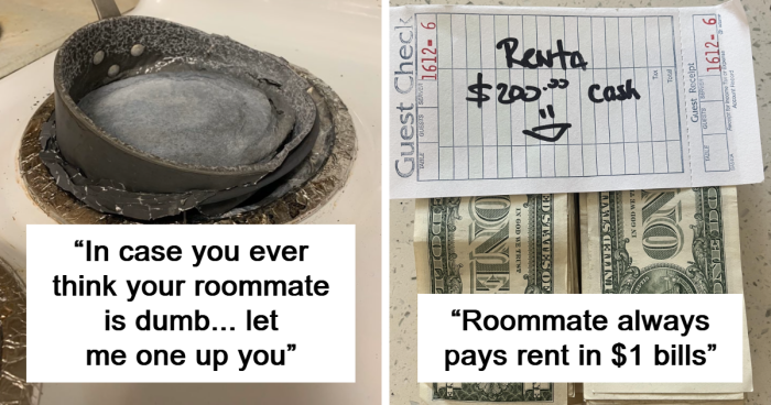 98 Times People Came To The Harsh Realization That Their Roommate Was Impossible To Live With (New Pics)