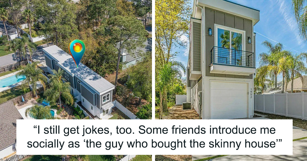 Guy Constructs A Towering 10ft-Wide House At His Overly Narrow Land Plot, Sells It For $619K