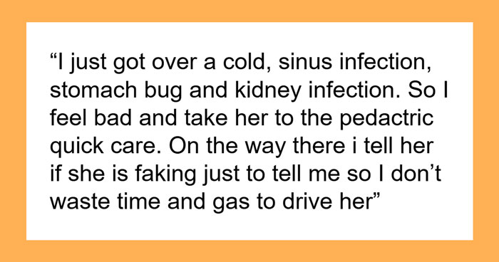 “AITAH For Telling My Husband That He Would Be Responsible For His Daughter From Now On?”