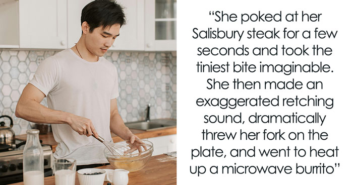 Man Refuses To Cook For Wife Anymore After She Criticizes Every Meal He Makes And Eats Junk Food