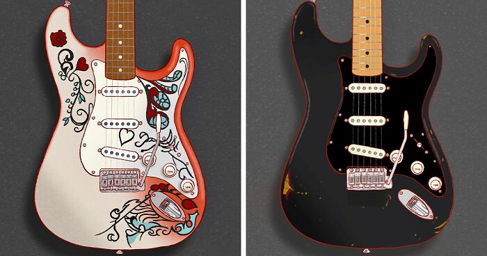 “GuitARTist”: 17 Iconic Guitars Of Hendrix, Clapton, And More