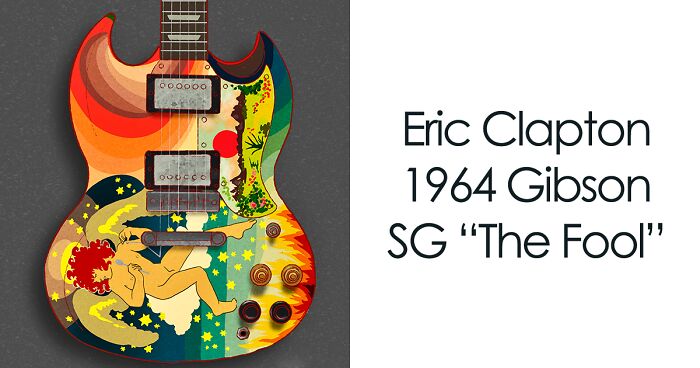 “GuitARTist”: 17 Iconic Guitars Of Hendrix, Clapton, And More