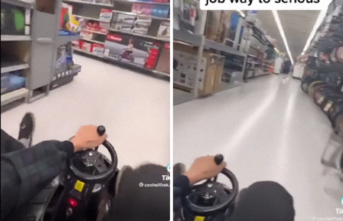 Walmart Is A Place For Shopping, Not Go-Karting