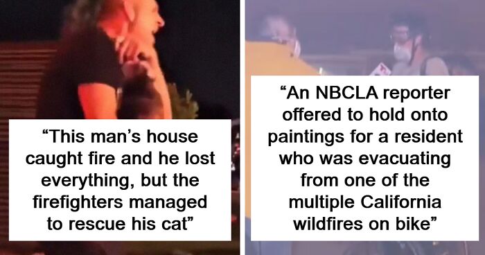 In The Midst Of The LA Fires, 28 Wholesome Moments Offer A Glimpse Of What Really Matters