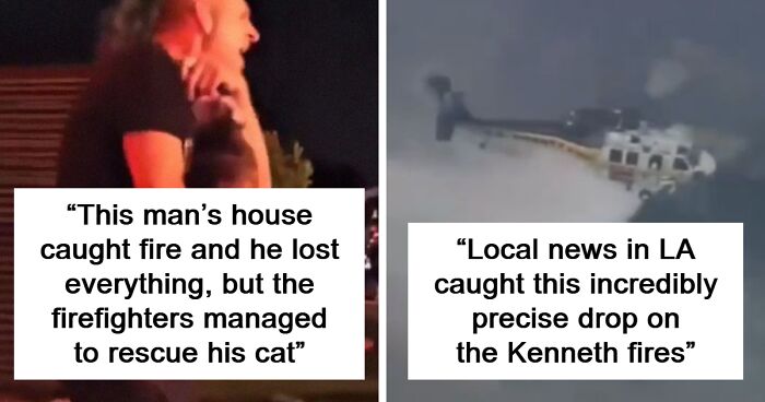 Heartwarming Acts Of Humanity Caught On Camera During The LA Wildfires