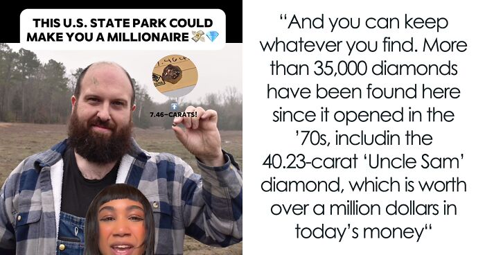 $500K Diamond Found By Tourist In Arkansas State Park Goes Viral, Garners 2.5M Views