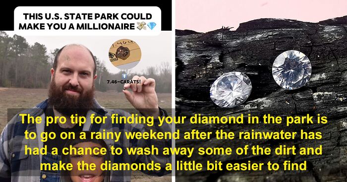 This Guy's Trip To Arkansas Park Is Insanely Lucky As He Finds A Diamond Worth $500K