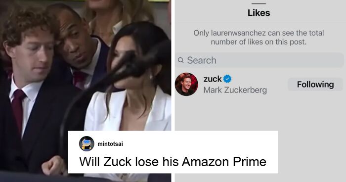 Mark Zuckerberg Caught Looking At Lauren Sánchez Again, This Time In His Own Territory