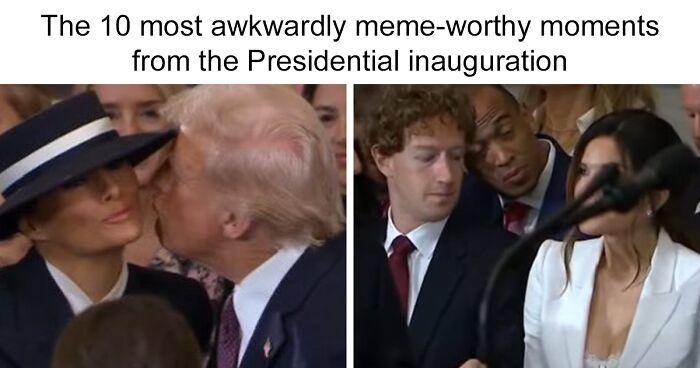 10 Most Cringeworthy Moments From Trump’s Presidential Inauguration