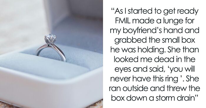 Woman Hates Her DIL-To-Be’s Guts, Throws Family Heirloom Ring Down The Drain So Son Won’t Propose