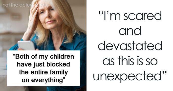 Family Find Themselves Blocked By 2 Kids Living Abroad, Mom Goes Online To Vent