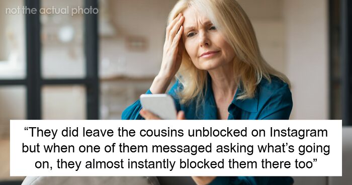 Mom Asks For Help After Her Children Living Abroad Block Her And The Entire Family