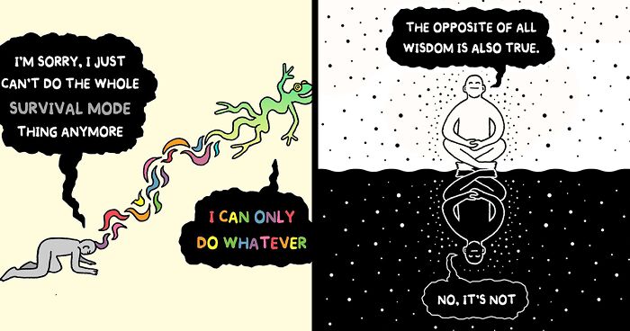 45 Vibrant Illustrations Offering Words Of Wisdom By Ramin Nazer