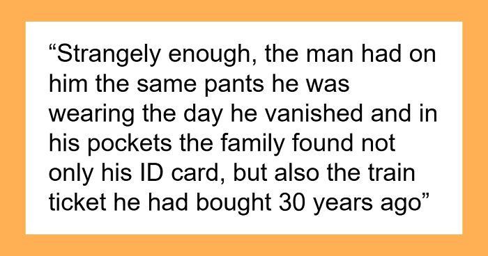 Cattle Seller Goes On Business Trip And Disappears, Mysteriously Comes Back Clean 30 Years Later