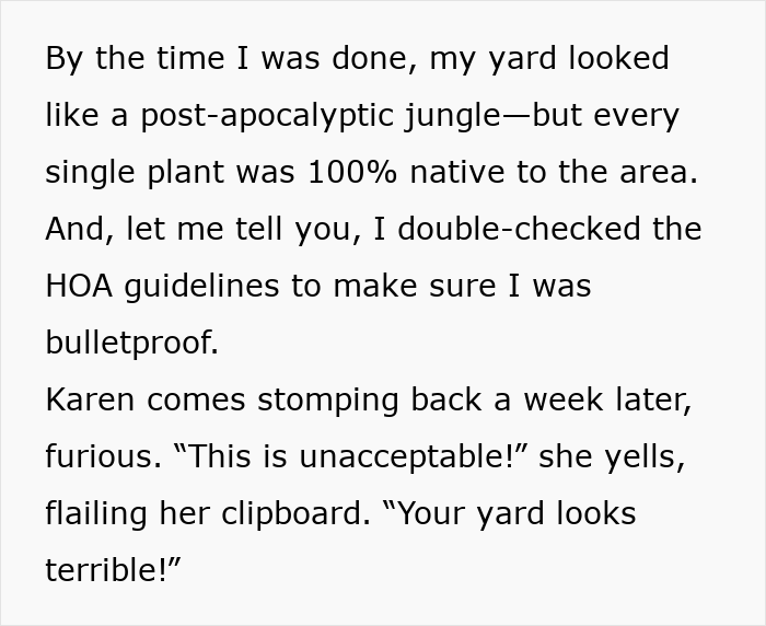 'Karen' Reports Jungle Garden To HOA, Gets Put In Her Place Instead