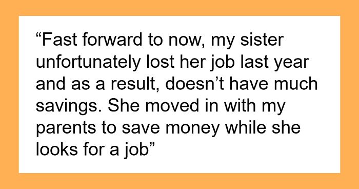 Drama Ensues As Man Quits Paying Parents' Mortgage For Letting His Jobless Sister Move In