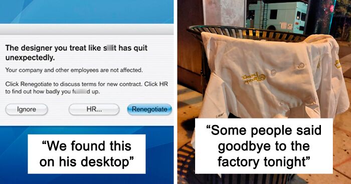 55 Times Employees Were So Fed Up That They Decided To Quit In The Most Petty Ways (New Pics)