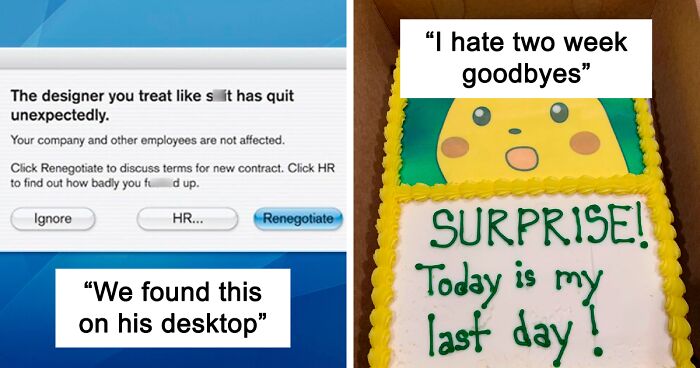 55 Brilliant And Hilarious Ways Employees Have Said “Sayonara!” To Their Former Workplaces (New Pics)