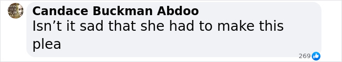 Comment from Candace Buckman Abdoo about Bishop Mariann Budde's plea.