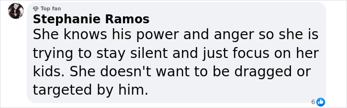 Comment by Stephanie Ramos regarding Grimes and privacy concerns with kids.