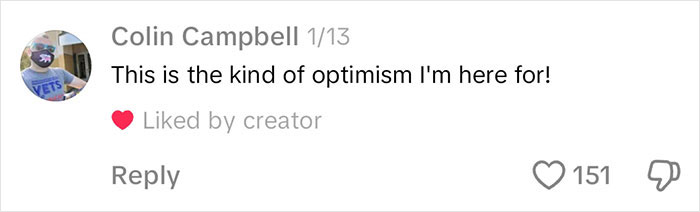 Commenter expressing optimism about the post-brain rot era, with 151 likes.