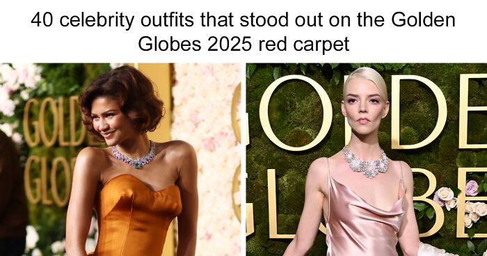 From Demi Moore To Zendaya: Best-Dressed Stars Of The 2025 Golden Globes