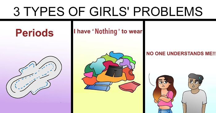 20 Comics About The Struggles Women Deal With By 