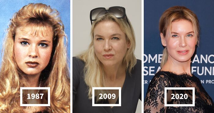 This Is How Renée Zellweger’s Look Has Evolved Throughout Her Life In the Spotlight